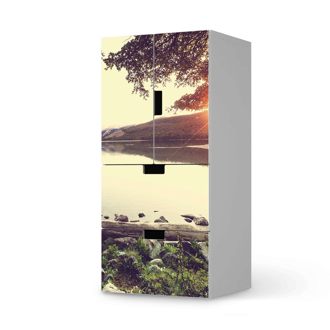 Möbelfolie IKEA Stuva / Malad - 2 Schubladen und 2 kleine Türen - Seaside Dreams- Bild 1