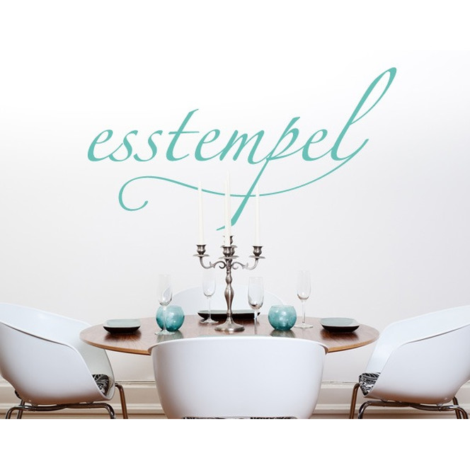 Wandtattoo Esstempel