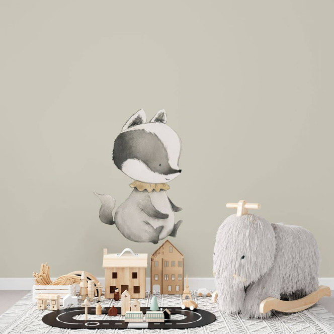 Wandtattoo Niedlicher Dachs - Oliver Robins