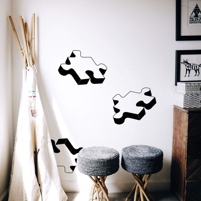 Wandtattoo Puzzle
