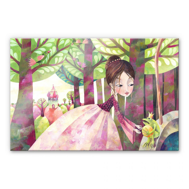 Acrylglasbild Blanz - Der Froschkönig