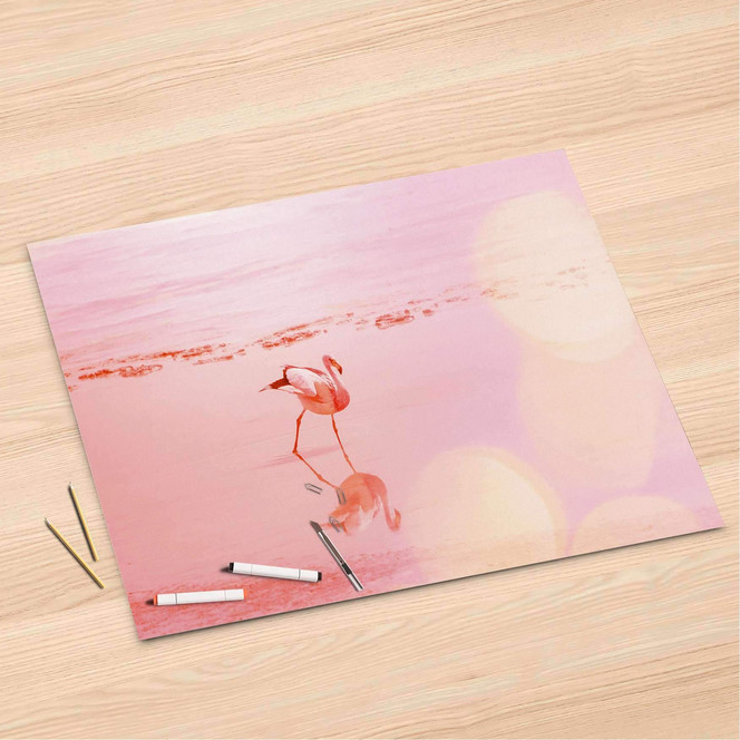 Folienbogen (120x80cm) - Mr. Flamingo- Bild 1