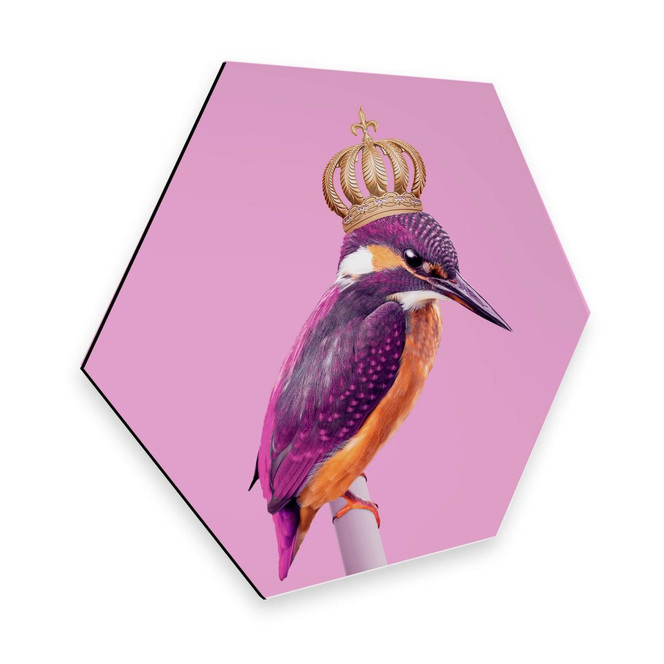 Hexagon - Alu-Dibond Loose - Queenfisher