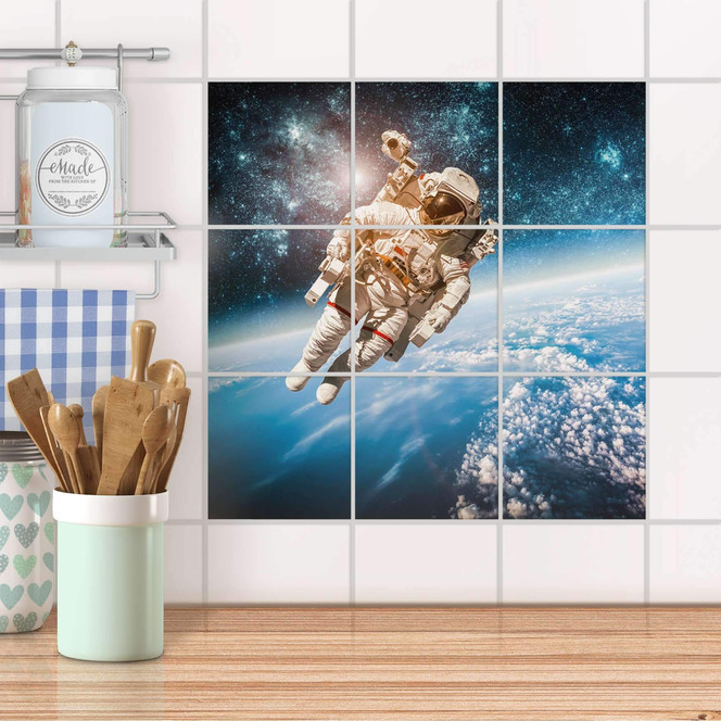 Klebefliesen - Outer Space - 9er Set