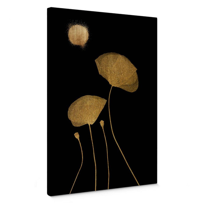 Leinwandbild Kubistika - Mondschein Tänzer