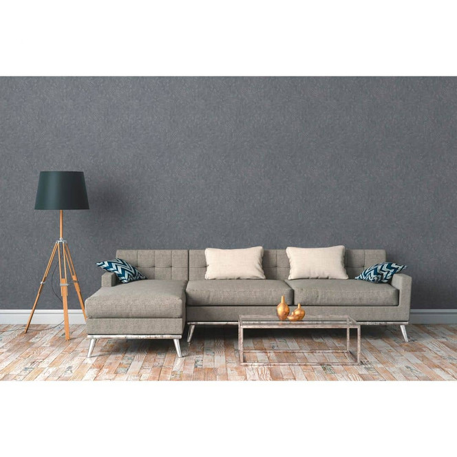 Livingwalls Mustertapete Titanium 3 Vliestapete grau