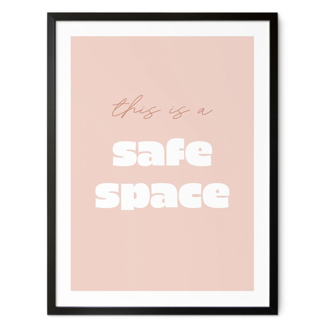 Poster This is a safe space