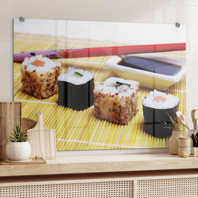 Spritzschutz Sushi Maki