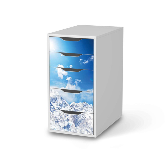 Klebefolie IKEA Alex 5 Schubladen - Everest- Bild 1