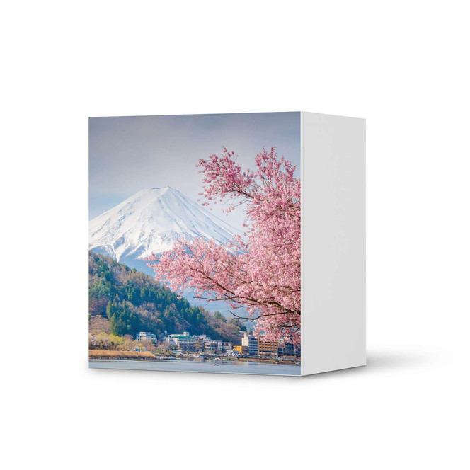 Klebefolie IKEA Besta Regal 1 Türe - Mount Fuji- Bild 1
