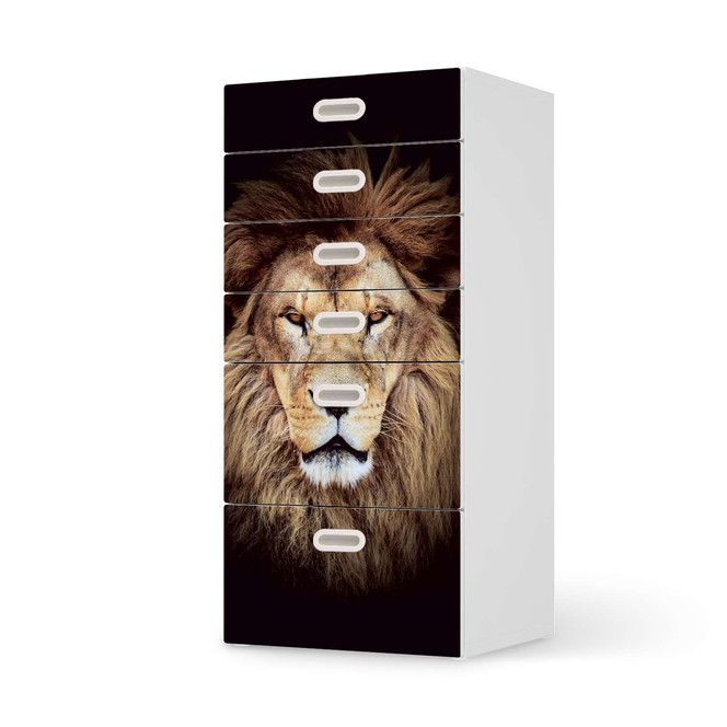 Klebefolie IKEA Stuva / Fritids Kommode - 6 Schubladen - Wild Eyes- Bild 1