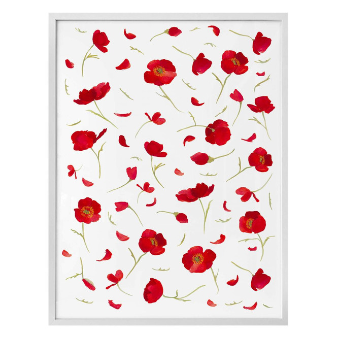 Poster Leffler - Mohnblüten