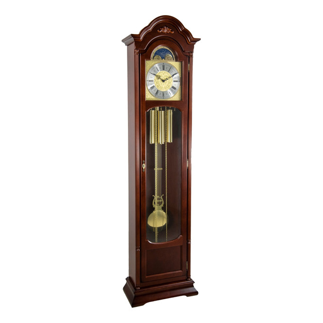 Standuhr Atherton "HERMLE" Nussbaum