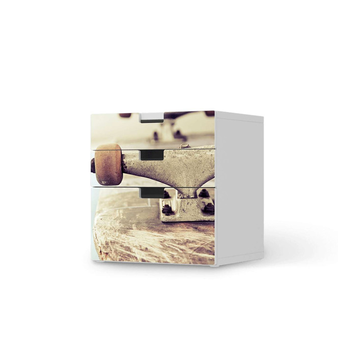 Folie IKEA Stuva / Malad Kommode - 3 Schubladen - Skateboard- Bild 1