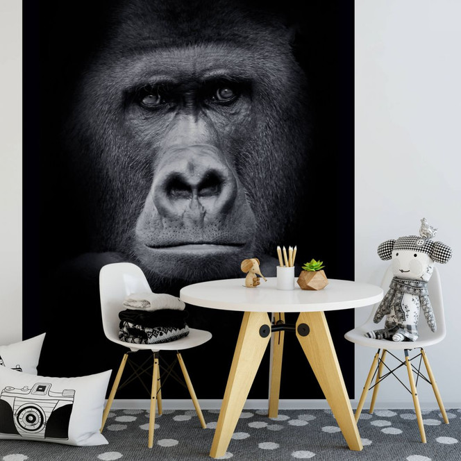 Fototapete Gorilla - 192x260cm - Bild 1