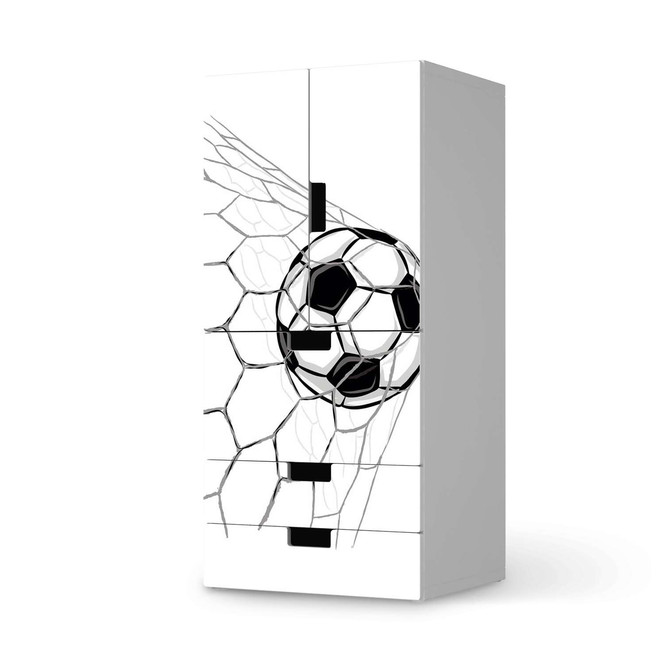 Möbelfolie IKEA Stuva / Malad - 3 Schubladen und 2 kleine Türen - Eingenetzt- Bild 1