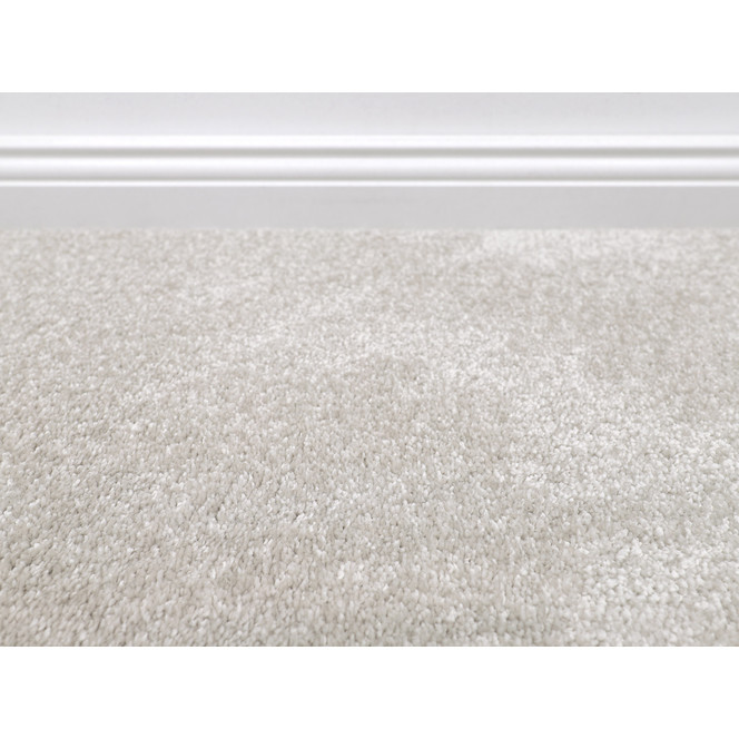 Riga Velours Teppichboden Meterware in Grey