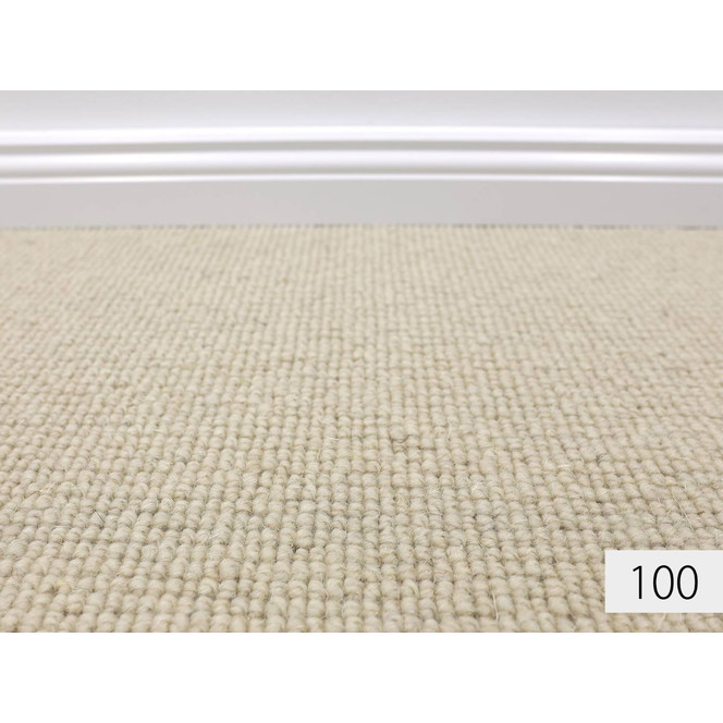 Sydney Berber Teppichboden Meterware in Fawn 100