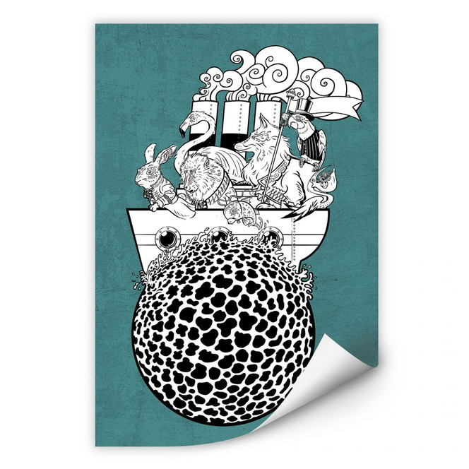 Wallprint Drawstore - Boattrip