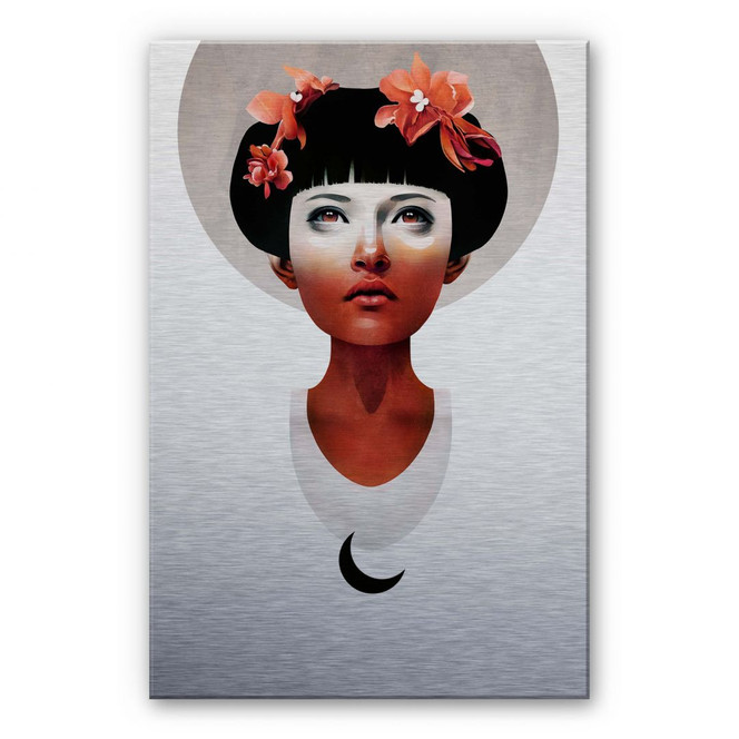 Alu-Dibond Silbereffekt Ireland - Hyperdusk II - Tageslicht