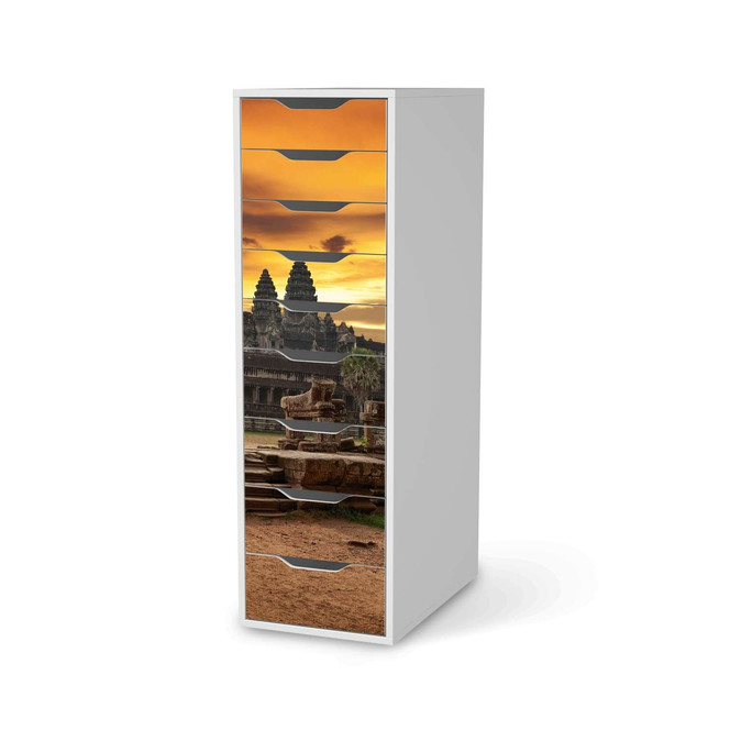 Folie IKEA Alex 9 Schubladen - Angkor Wat- Bild 1