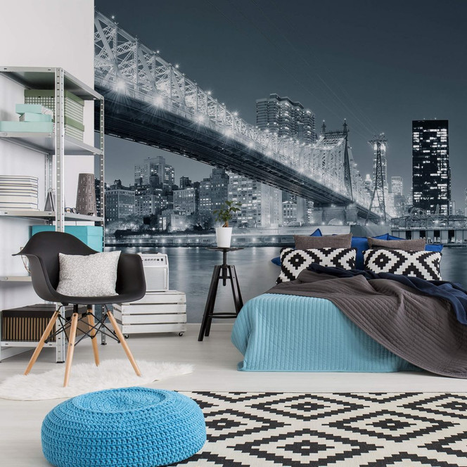 Fototapete New York at Night 3