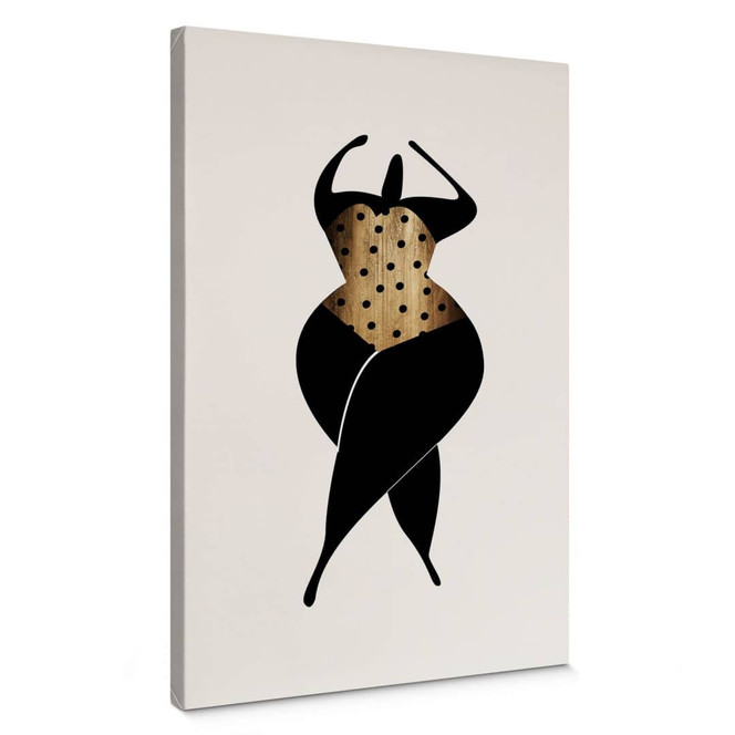 Leinwandbild Kubistika - Tanz in der Sonne