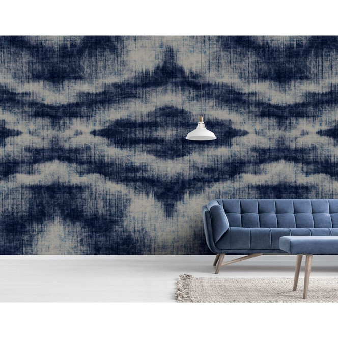 Livingwalls Fototapete Walls by Patel indigo canvas 1 - Bild 1