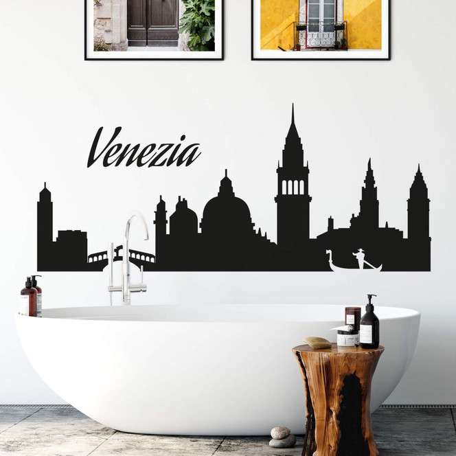 Wandtattoo Skyline Venezia