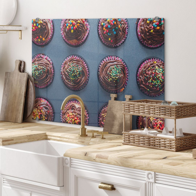 Spritzschutz Birthday Muffins