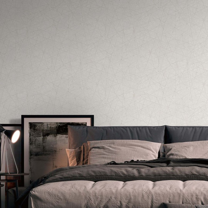 Tapete Weiss Strukturtapete Putzoptik Vliestapete für Wohnzimmer Schlafzimmer