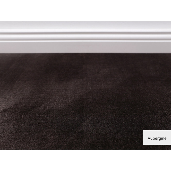 Elegance Teppichboden Meterware in Aubergine