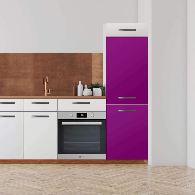 Klebefolie - Hochschrank (60x180cm) - Flieder Dark- Bild 1