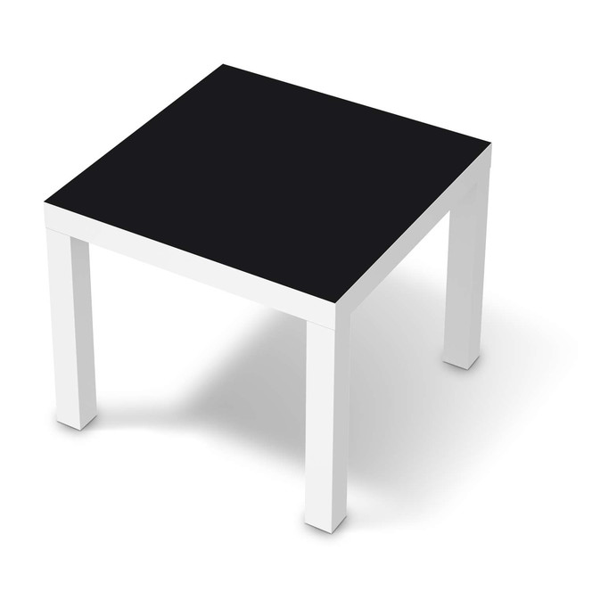 Möbelfolie IKEA Lack Tisch 55x55cm - Schwarz- Bild 1