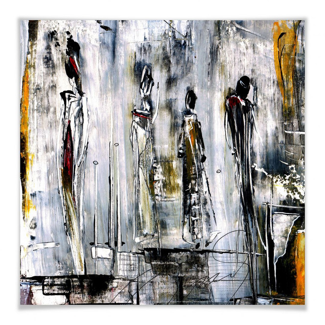 Poster Niksic - Erfolgsstufen - quadratisch