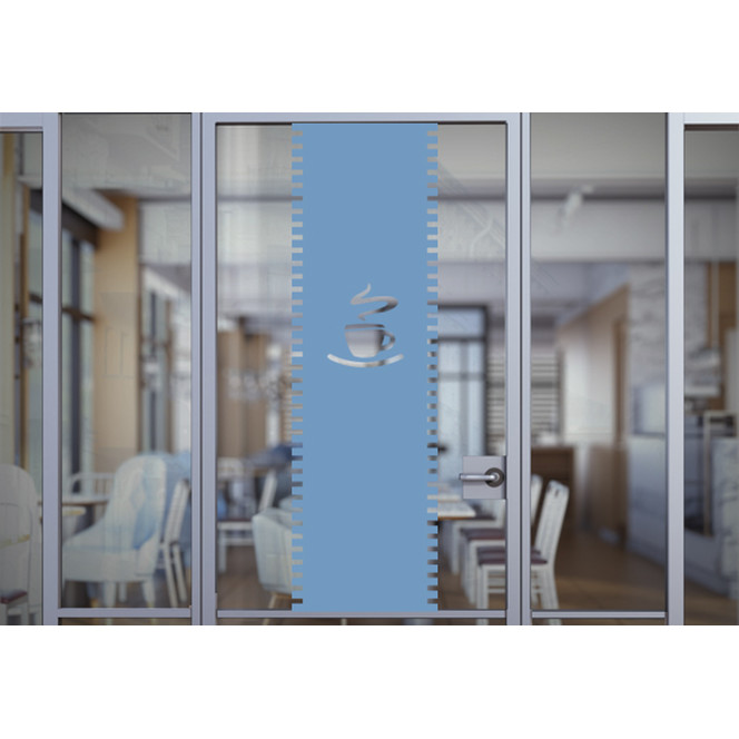 Sichtschutz Café Rollo - Bild 1