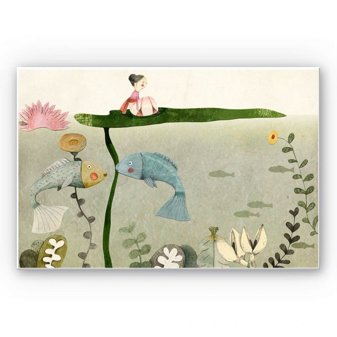 Wandbild Loske - Däumelinchen 02