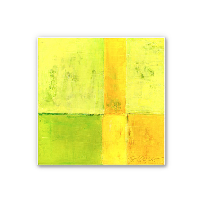 Hartschaumbild Schüssler - Spring Composition I