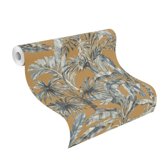 Rasch Vliestapete, Mustertapete Florentine III cognacbraun