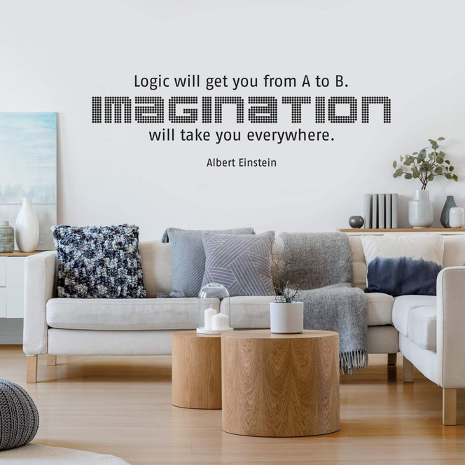 Wandtattoo Logic will get you...