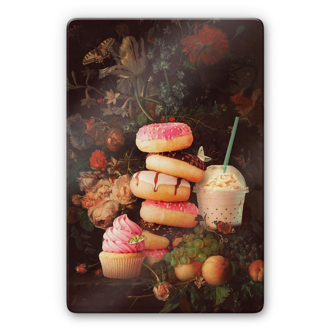 Glasbild Loose - Sweet Bouquet