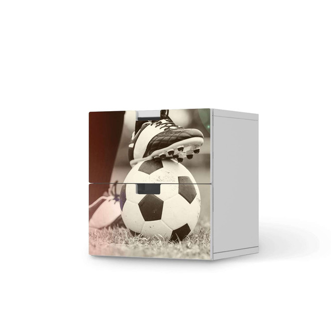 Klebefolie IKEA Stuva / Malad Kommode - 2 Schubladen - Kick it- Bild 1