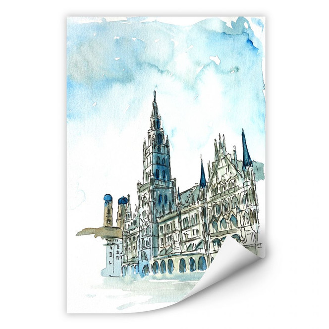 Wallprint Bleichner - Münchener Rathaus