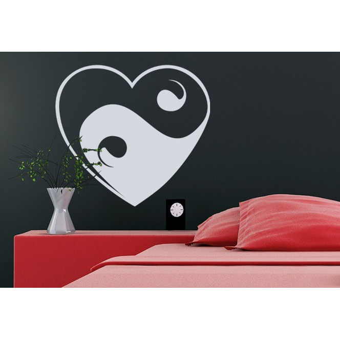 Wandtattoo Yin Yan Love - Bild 1