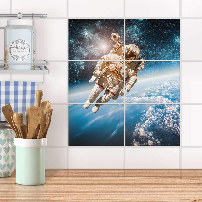 Fliesenfolie quer - Outer Space