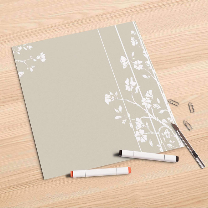 Folienbogen (30x30cm) - Florals Plain 3- Bild 1