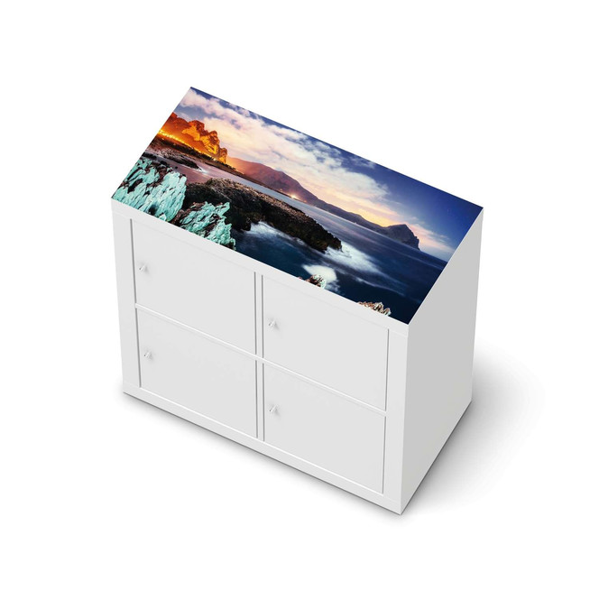 Möbelfolie IKEA Expedit Regal oben - Seaside- Bild 1