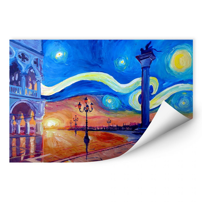 Wallprint Bleichner - Venedig bei Nacht