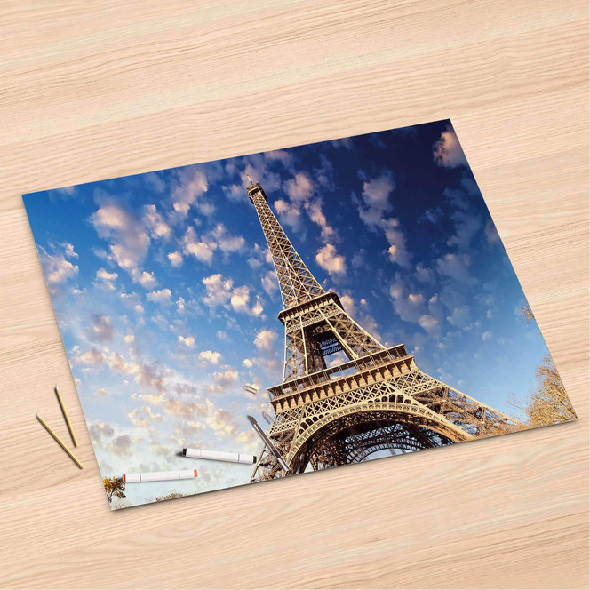 Folienbogen (120x80cm) - La Tour Eiffel- Bild 1