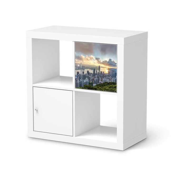 Klebefolie IKEA Expedit Regal Tür einzeln - Hong Kong- Bild 1